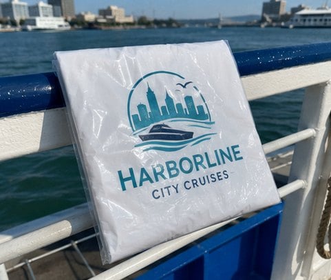 Customized rain ponchos for tourism and sightseeing