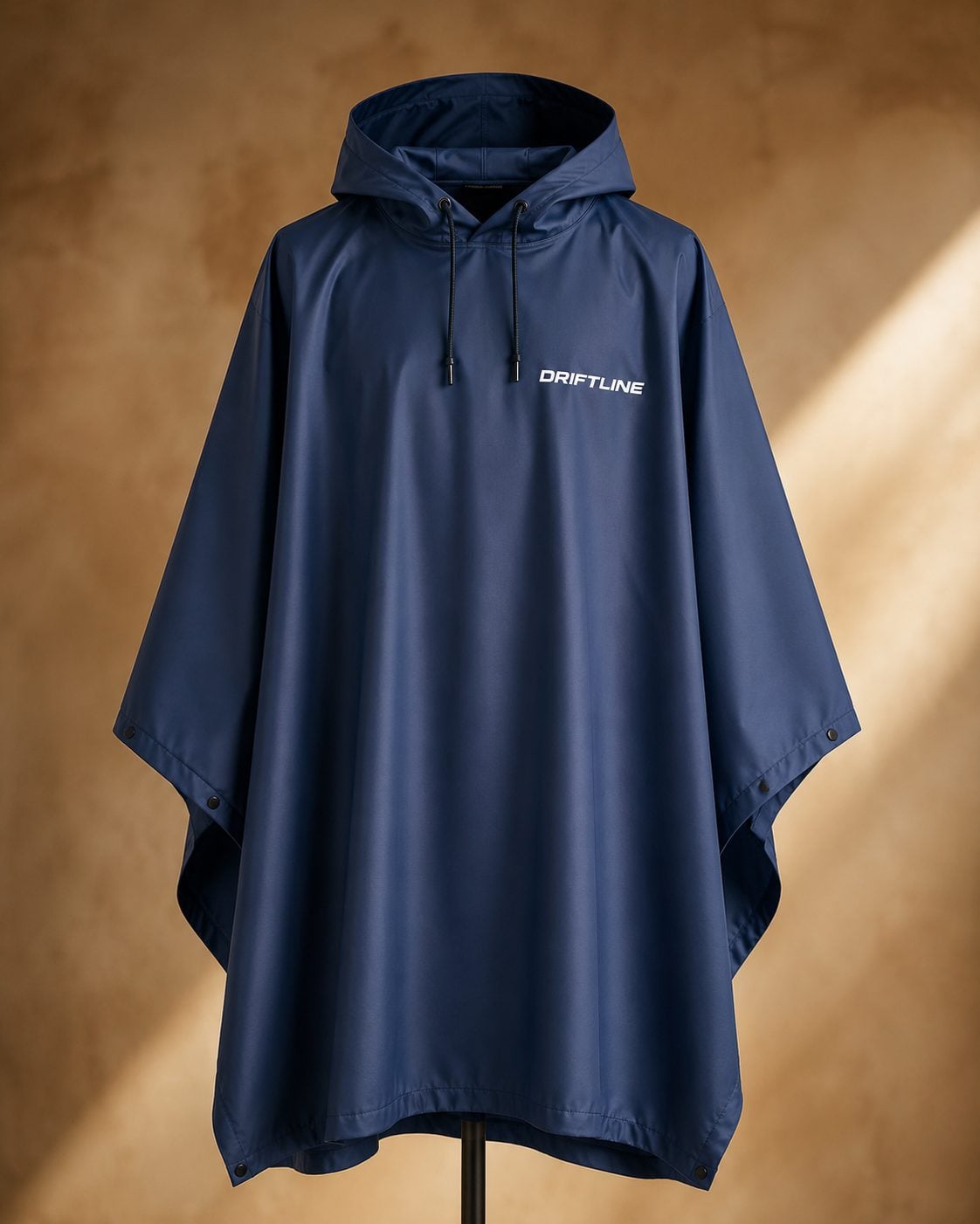 Standard drawstring rain poncho - custom rain ponchos for outdoor weddings